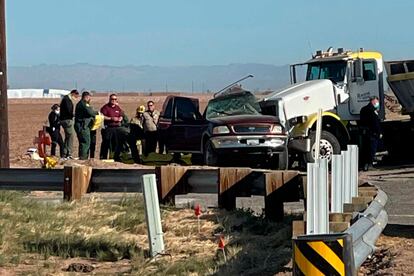 Accidente automovilístico en California