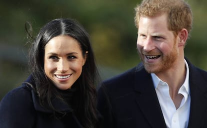 Enrique de Inglaterra y Meghan Markle.