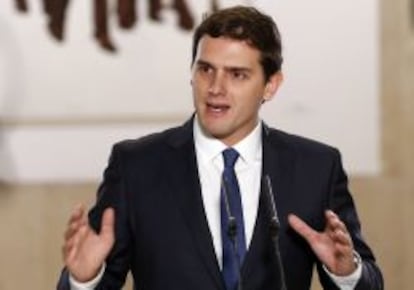 El presidente de Ciudadanos, Albert Rivera