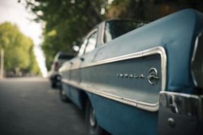 Un Chevrolet histórico en Colonia del Sacramento (Uruguay).