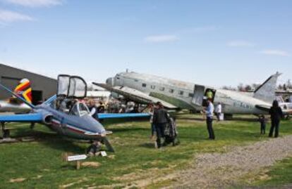 Jornada de cabinas abiertas en el recinto de Ailes Anciennes, en Toulouse.