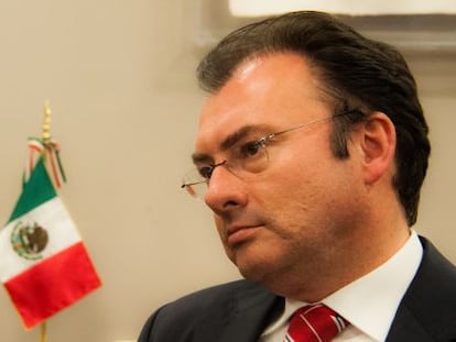 Luis Videgaray, secretario de Hacienda de M&eacute;xico.