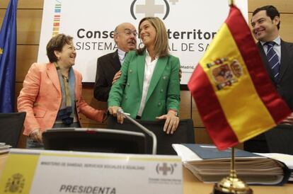 La ministra de sanidad Ana Mato preside la reunión del Consejo Territorial del sistema nacional de salud