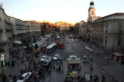 La Puerta del Sol, en 2005