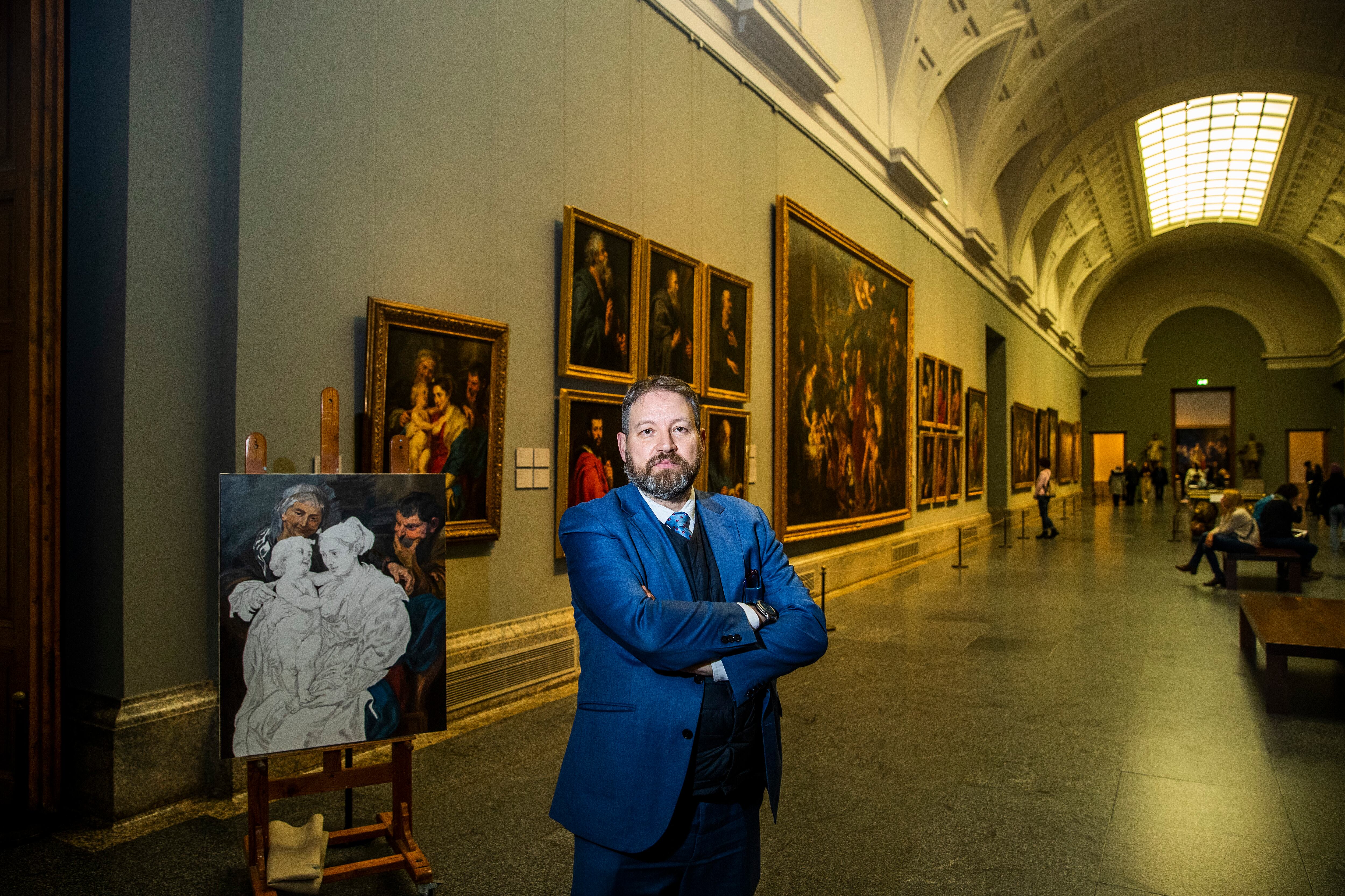 Víctor Cageo, coordinador general de conservación del Prado. 