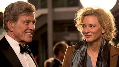 Robert Redford y Cate Blanchett, en 'La verdad'.