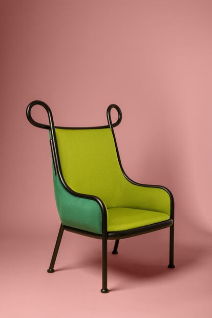 Silla 'Mickey' de India Mahdavi para Gebrüder Thonet Vienna.