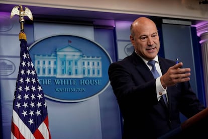 Gary Cohn em setembro, na Casa Branca.