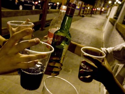 Botell&oacute;n en Pozuelo de Alarc&oacute;n, Madrid.