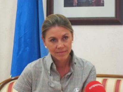La secretaria general del PP, María Dolores de Cospedal.