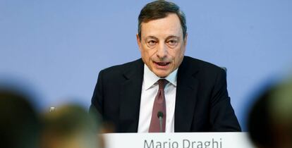 Mario Draghi, presidente del BCE