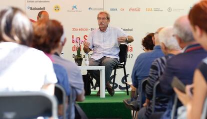 Jaume Cabr&eacute;, en la Setmana del Llibre en Catal&agrave;.