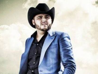 O cantor mexicano Gerardo Ortiz.