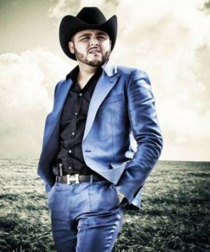 O cantor mexicano Gerardo Ortiz.