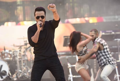 Luis Fonsi actúa en Carson (California) el pasado 13 de mayo.