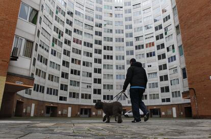 Imagen del urbanismo en el barrio Madrid Sur.