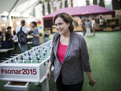 Ada Colau este viernes en el S&oacute;nar.