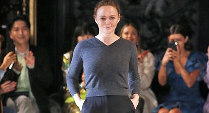 La diseñadora Stella McCartney el pasado 5 de marzo en París. 