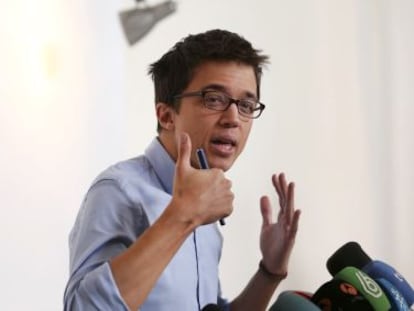 El secretario de Análisis Estratégico de Podemos, Íñigo Errejón.