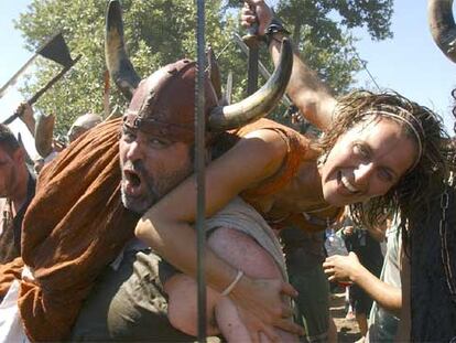 La romería vikinga de Catoria, en Pontevedra.