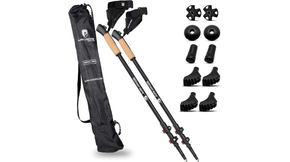 Bastones para practicar marcha nórdica.