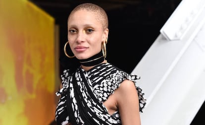 La modelo y actriz Adwoa Aboah, el pasado febrero en una fiesta de Fendi en Nueva York.