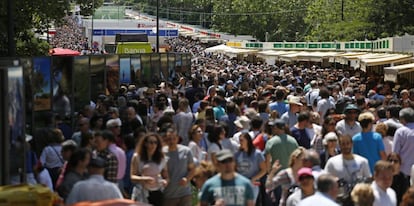 La Feria del Libro de Madrid esta semana.