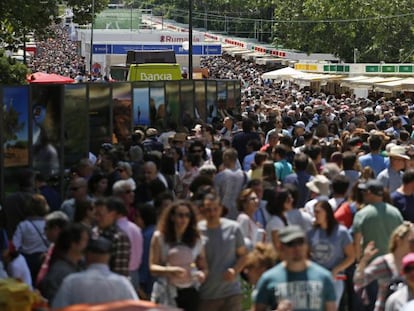 La Feria del Libro de Madrid esta semana.