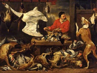 'The Fowl Market' (El mercado de las aves), de Frans Snyders.