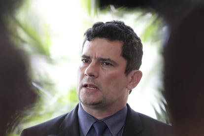 O ex-ministro da Justiça Sergio Moro, em julho de 2019.