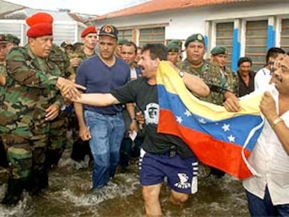 Chavez se moja por Venezuela