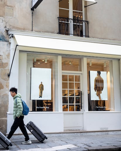 La primera tienda de The Frankie Shop en París, en el número 14 de la calle Saint Claude, en pleno Marais.