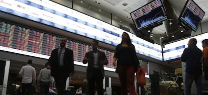 Bolsa de São Paulo (Bovespa).