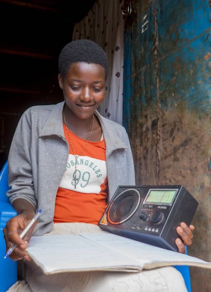 Educación por radio en Malawi