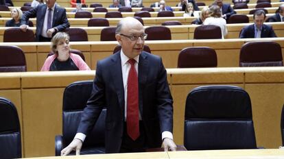 El ministro de Hacienda, Cristóbal Montoro.