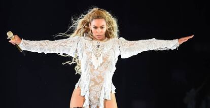 Beyoncé, el pasado septiembre en un concierto en Los Ángeles.