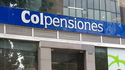 Una sucursal de Colpensiones en Bogotá (Colombia).