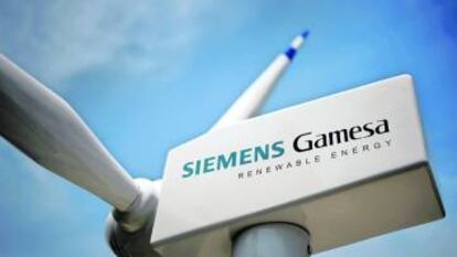 Aerogenerador de Siemens Gamesa.