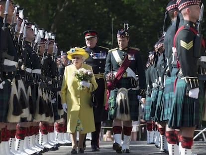 Isabel II en uno de sus últimos actos públicos, el 2 de julio en Edimburgo.
