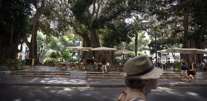 Una panor&aacute;mica de la plaza de Gabriel Mir&oacute;.