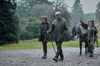 Emma Corrin y Tobias Menzies, en el segundo capítulo de la temporada.