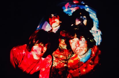 Pink Floyd, en 1967: detrás, Syd Barrett y Nick Mason; delante, Roger Waters y Rick Wright.