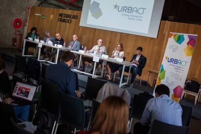 Urbact Infoday, celebrado el pasado 29 de septiembre en Medialab, Madrid.