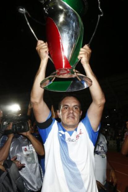 Cuauhtémoc Blanco, al final de la Copa MX.