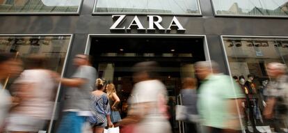 Una tienda de Zara en Barcelona.