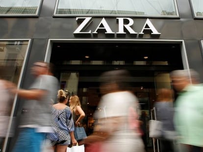 Una tienda de Zara en Barcelona.