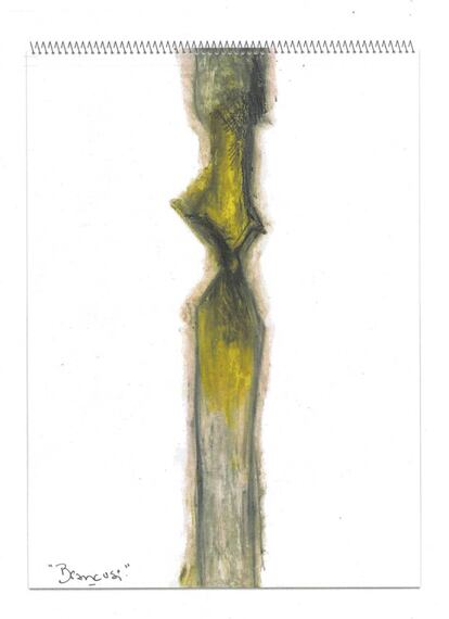 DIBUJO ELECTORAL/3: IVA CULTURAL BRANCUSI PAR&Iacute;S, BILBAO