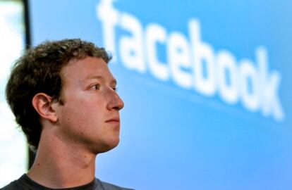 El cofundador y consejero delegado de Facebook Mark Zuckerberg.