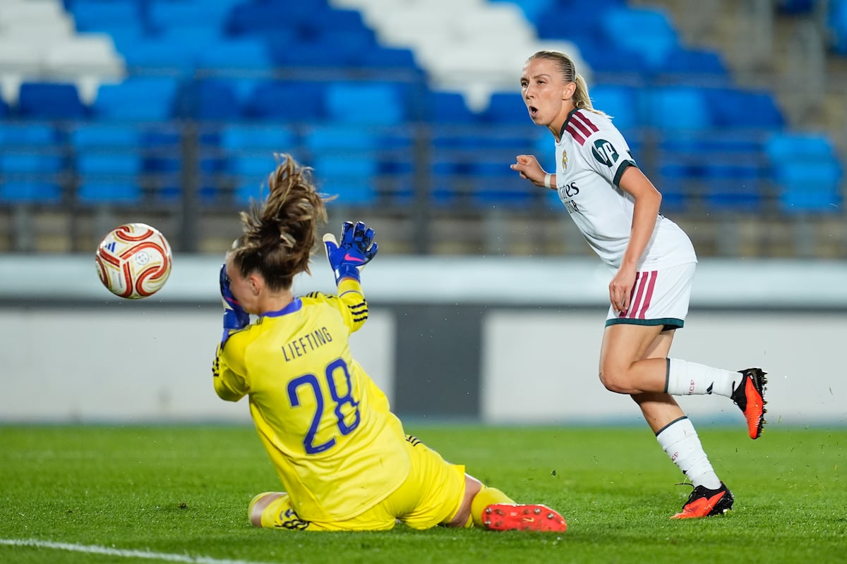 El Real Madrid femenino derrota al Ajax y se clasifica por sexto año consecutivo a la Champions