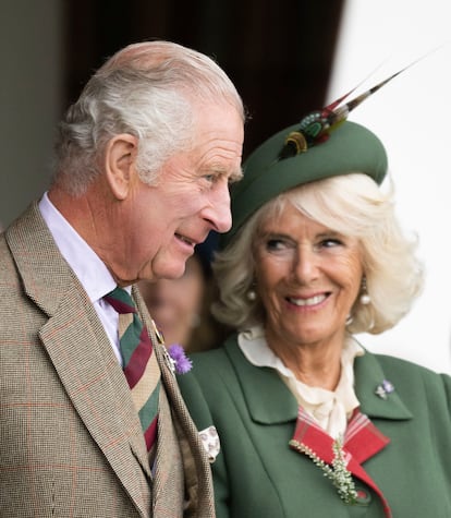 The photo chosen by Charles III and Camilla for their 2022 Christmas card.
